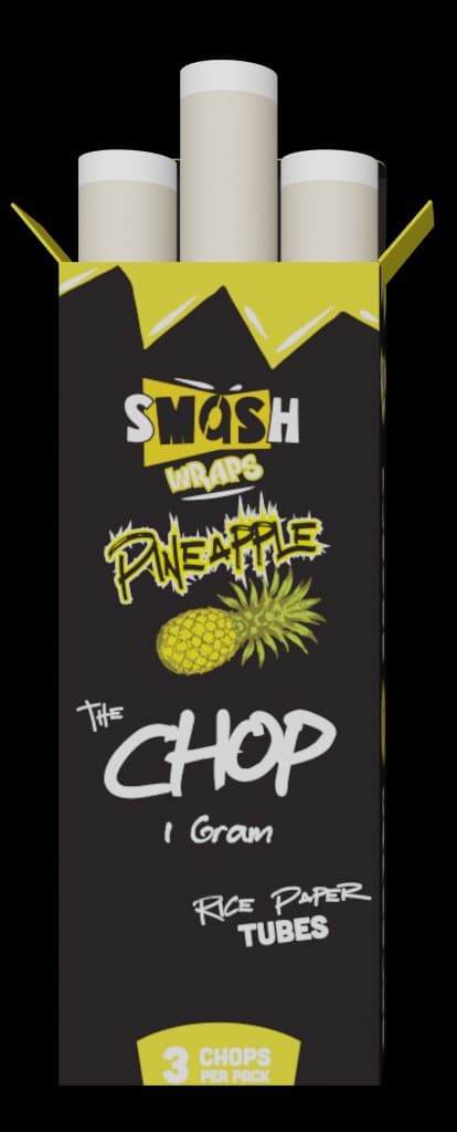 The CHOP — Pineapple (2g) — single 3-pack retail box (what we ship)