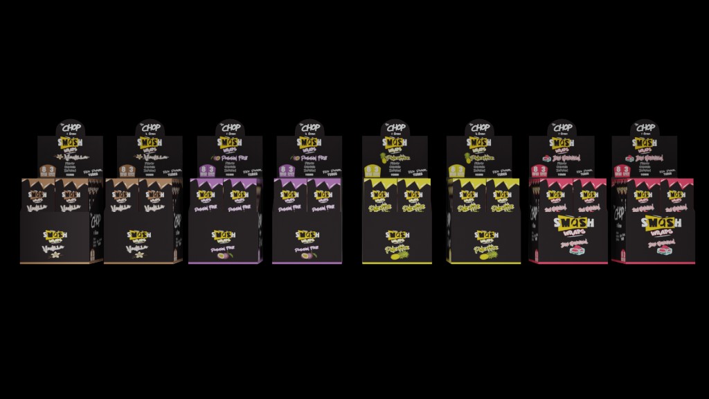 Smash Wraps CHOP case boxes across flavor profiles
