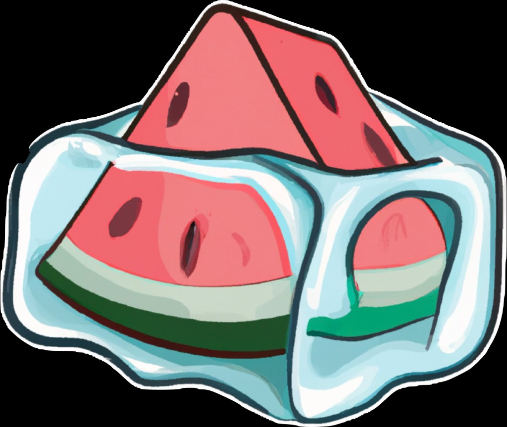 Iced Watermelon flavor artwork